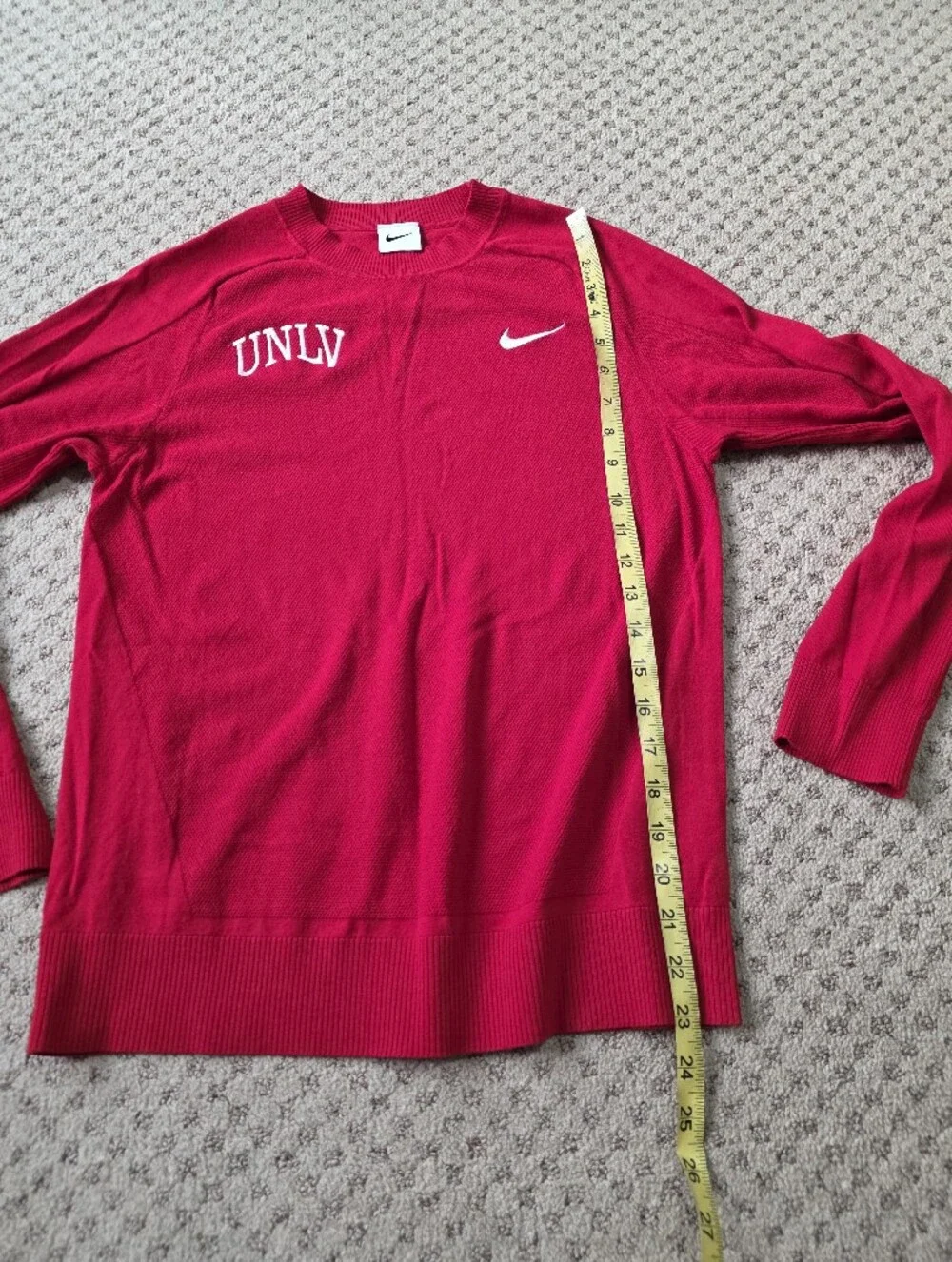 Nike UNLV Red Crewneck Sweater